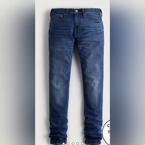 NWT Mens Hollister & Co Stacked Skinny Jeans